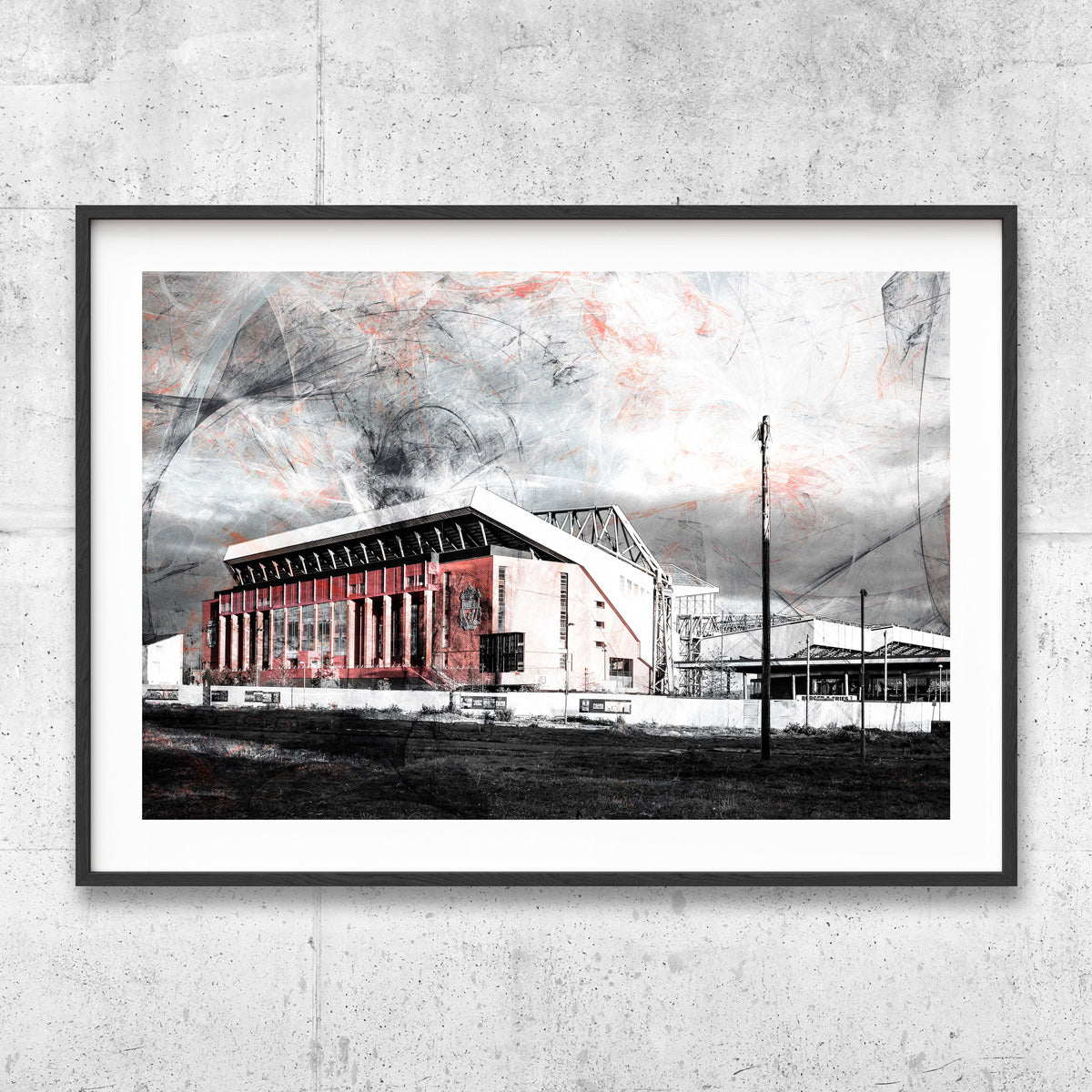 Anfield Liverpool poster