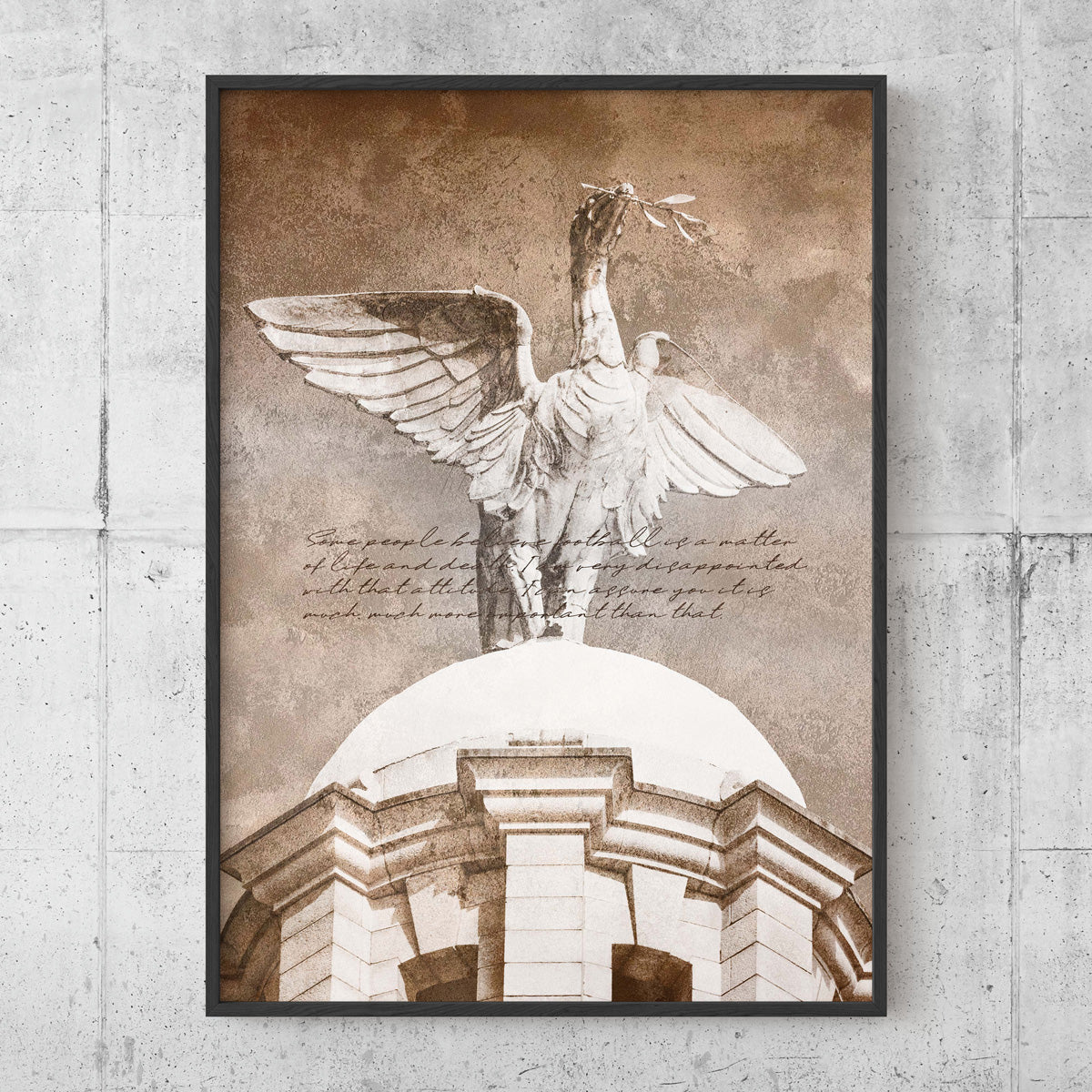 Football is a matter of life and death - Liverpool Art