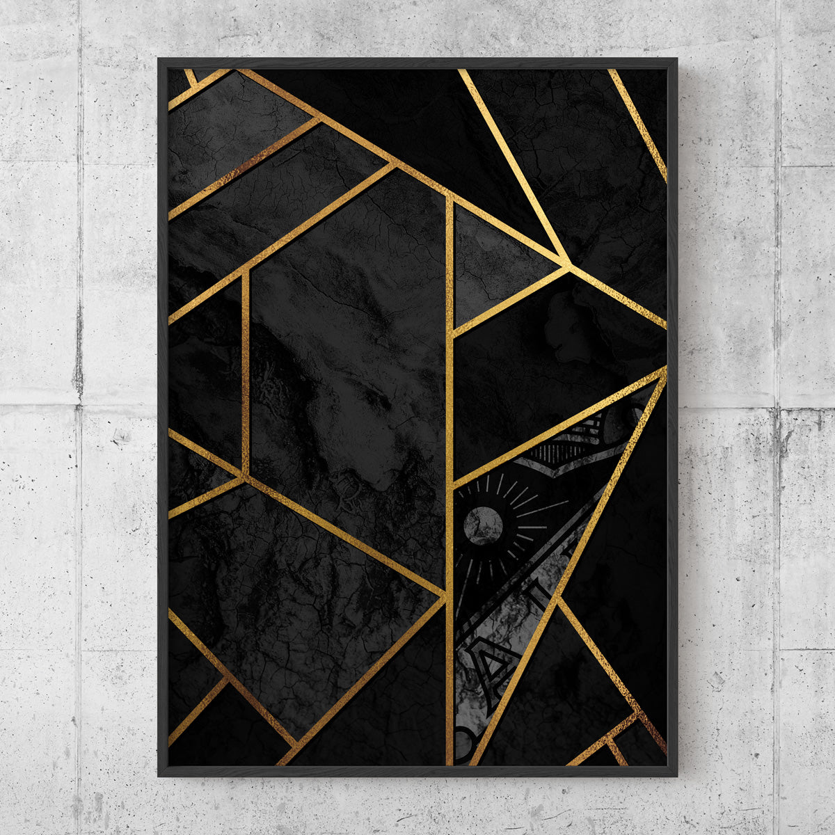 Golden lines AIK poster