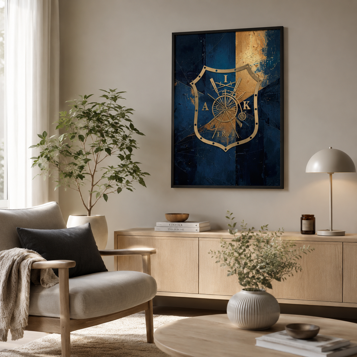 AIK POSTER - ORGINAL CREST