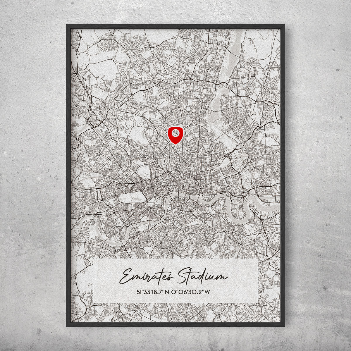 Emirates Stadium - Arsenal Map
