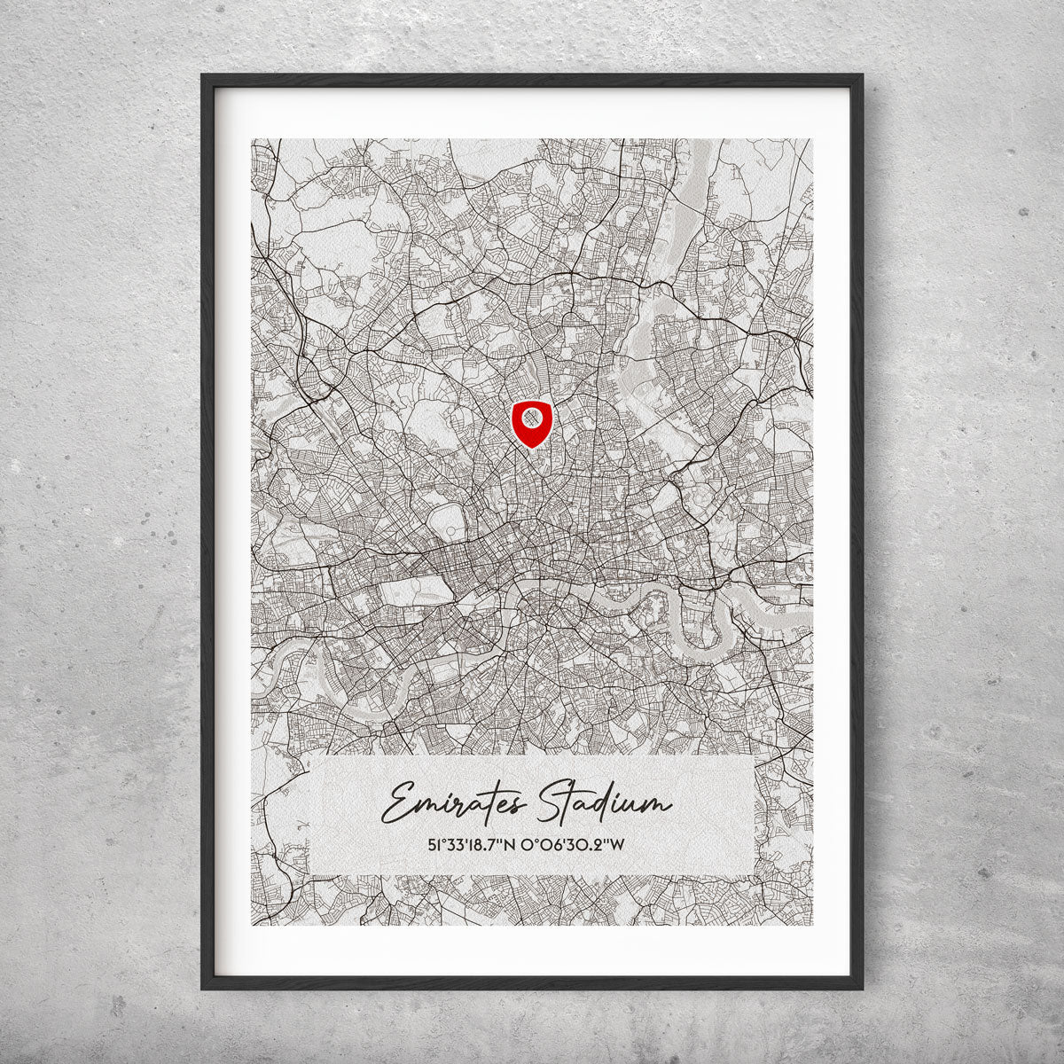 Emirates Stadium - Arsenal Map
