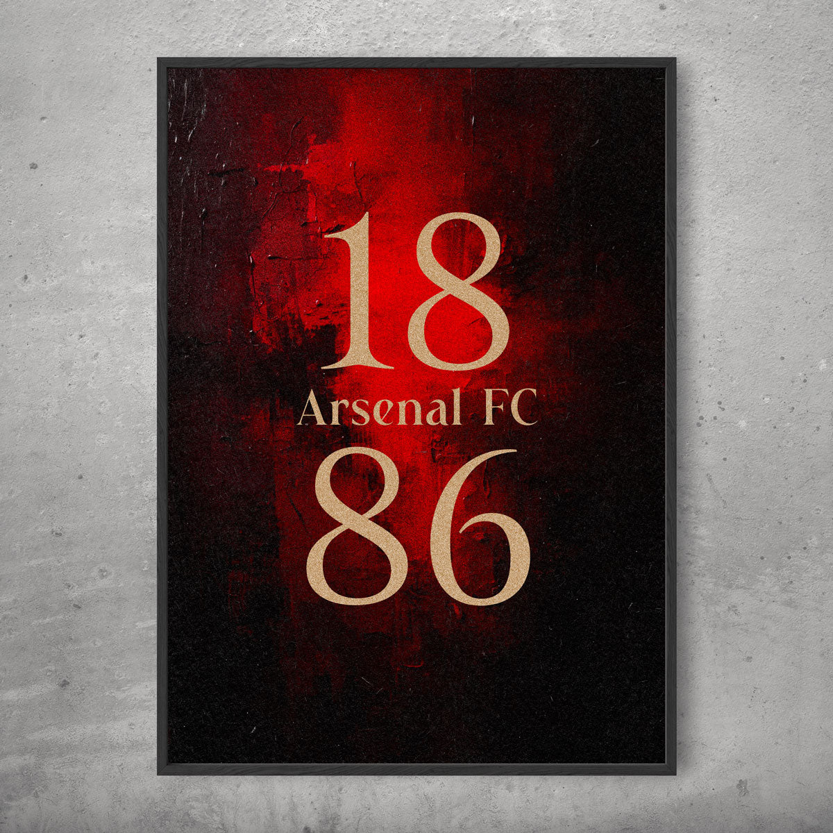 1886 Arsenal Poster
