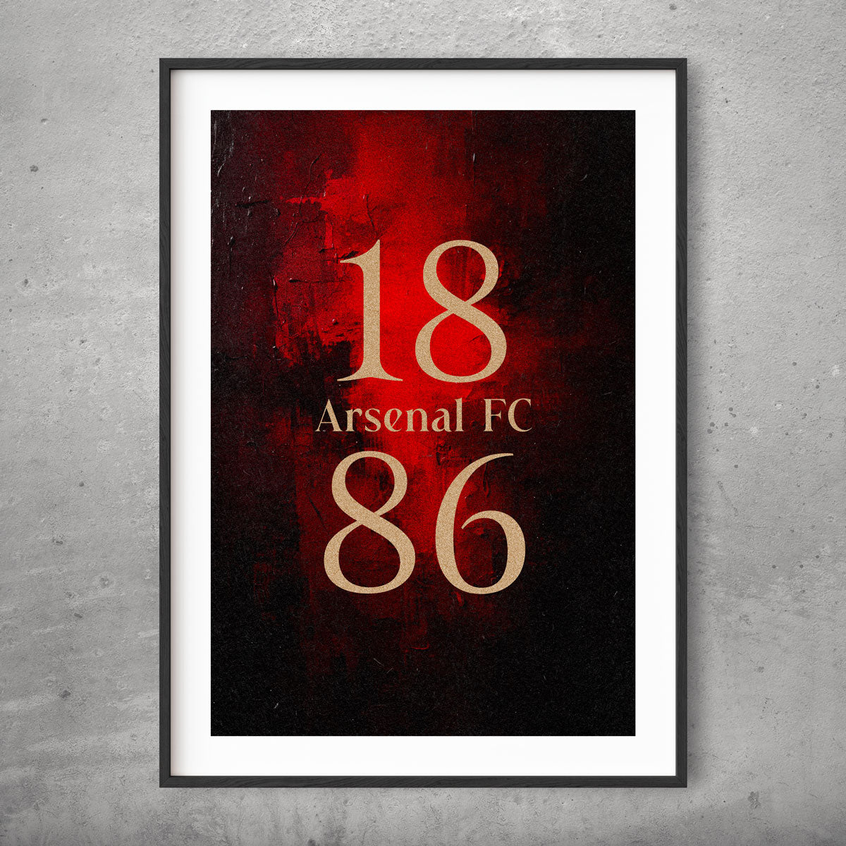 1886 Arsenal Poster