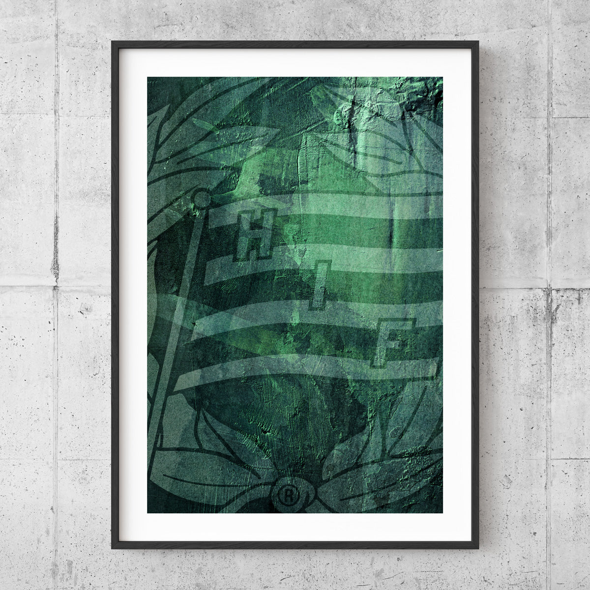 Hammarby abstract art