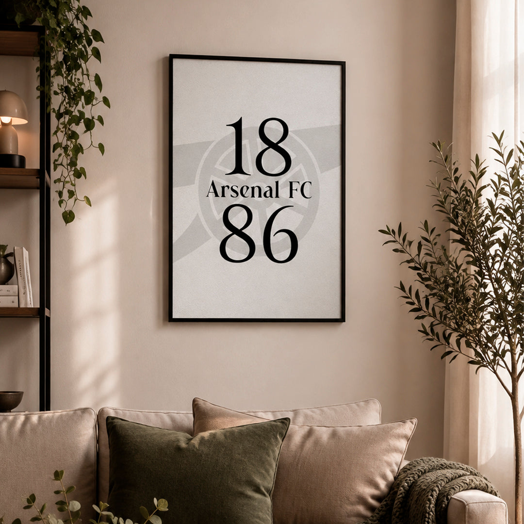 Arsenal FC – Est. 1886 poster