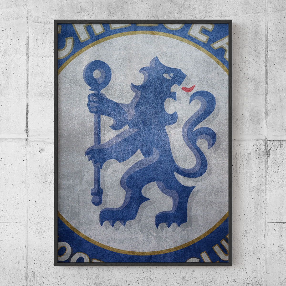 Chelsea Lion Poster
