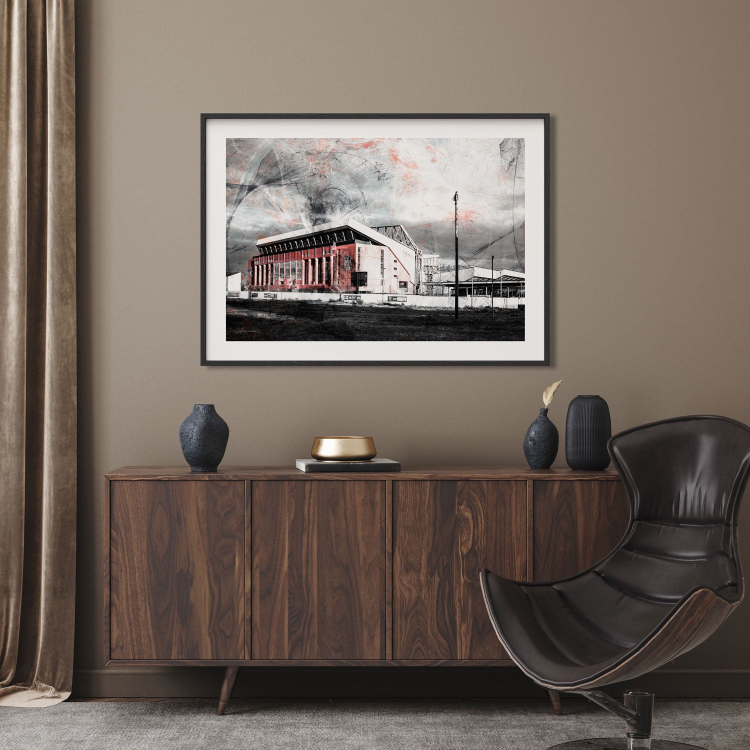 Anfield Liverpool poster
