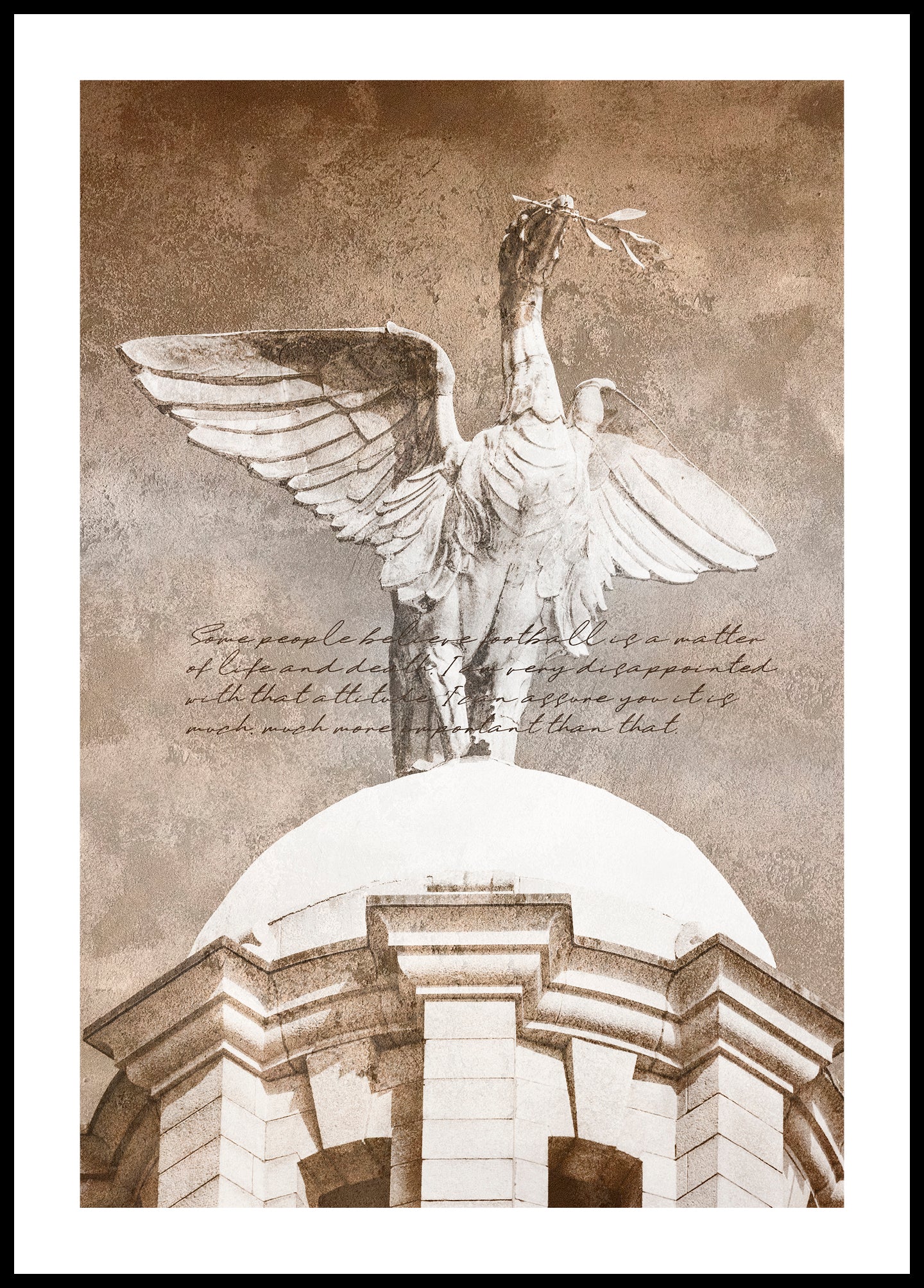 Football is a matter of life and death - Liverpool Art