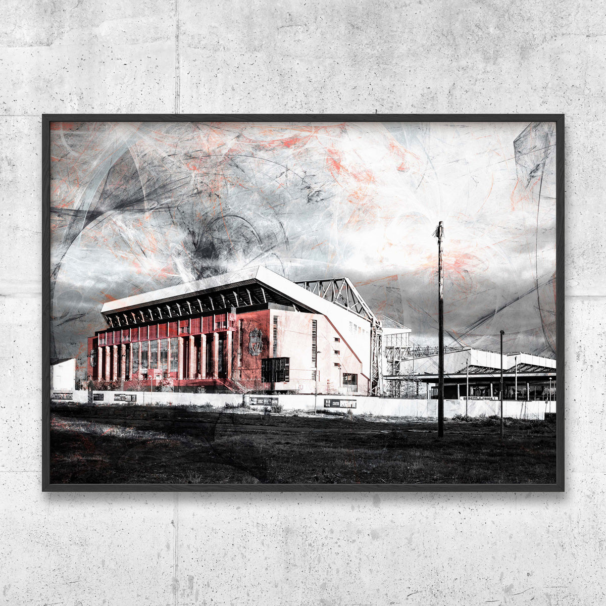 Anfield Liverpool poster