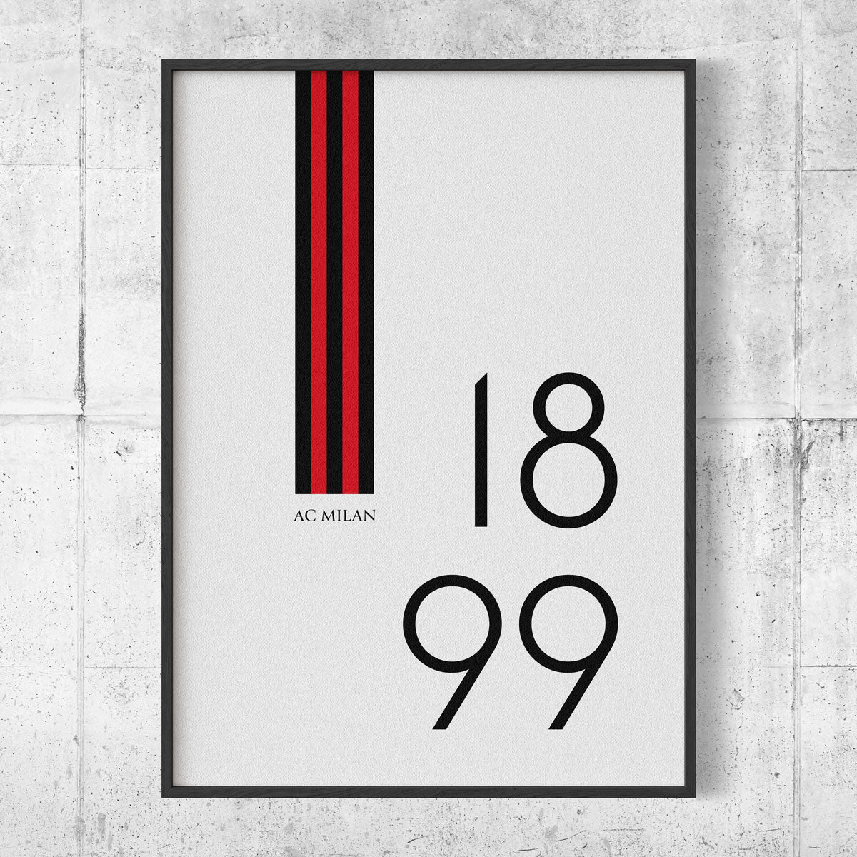 AC Milan 1899 poster