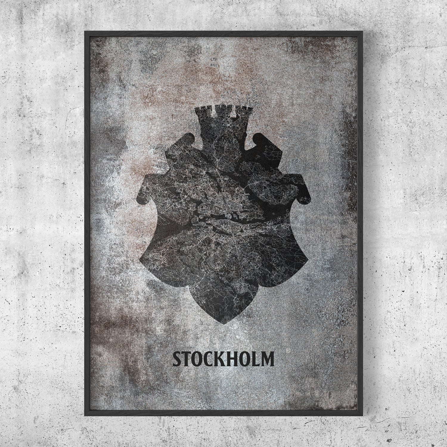 AIK Crest silhouette - Stockholm