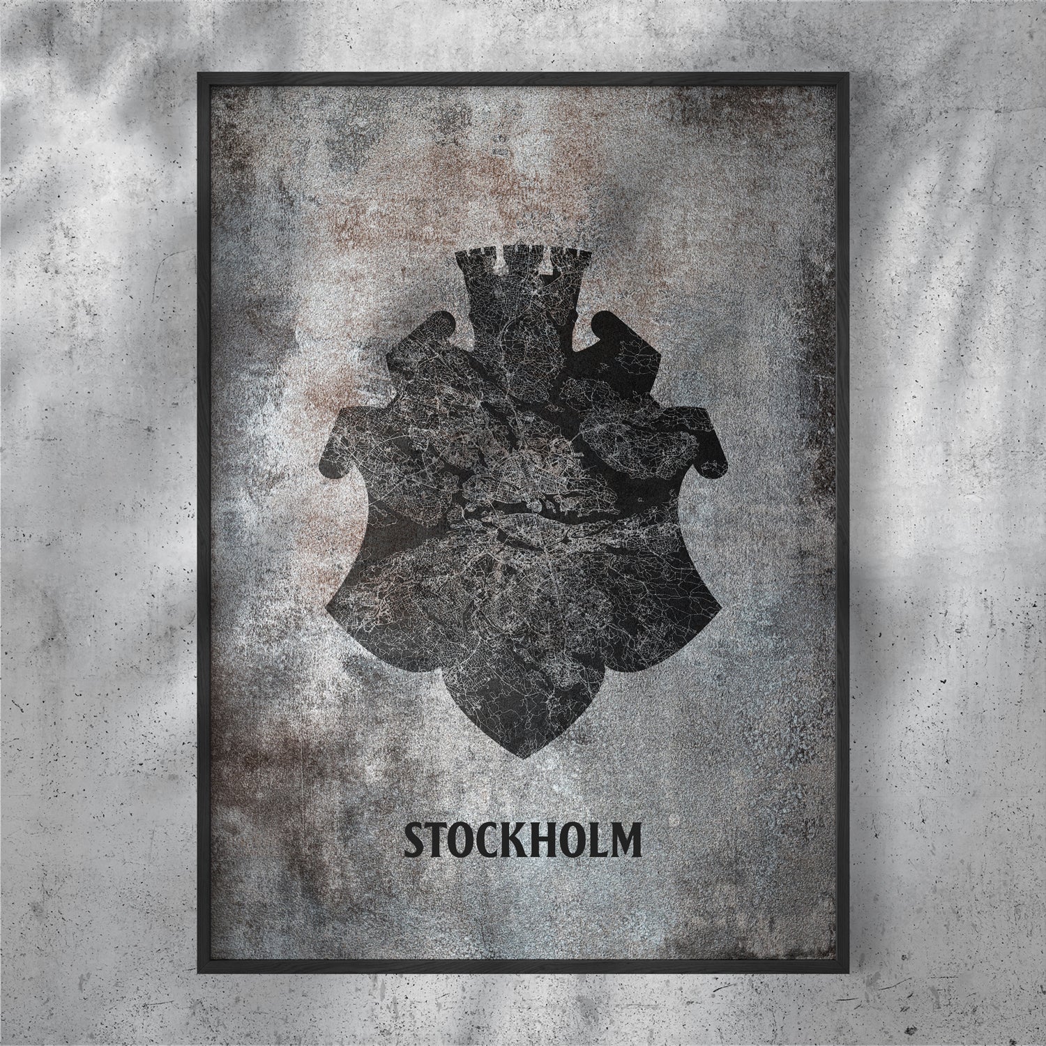 AIK Crest silhouette - Stockholm