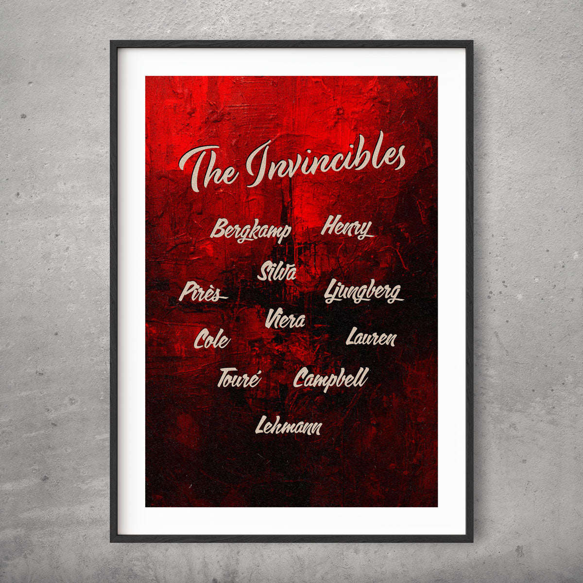 The Invincibles – Arsenal Poster