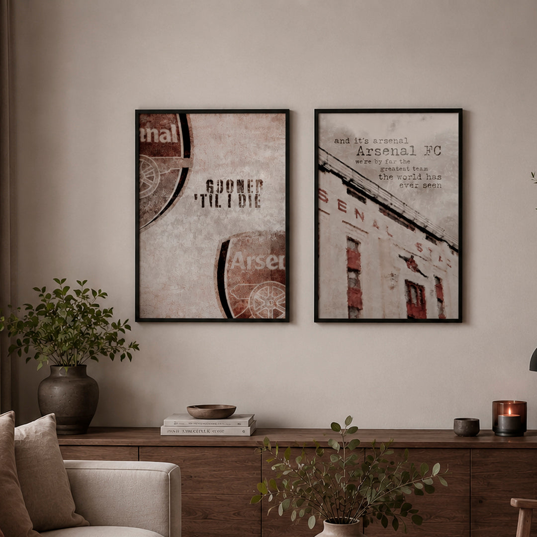 Gooner 'Til I die - Arsenal poster