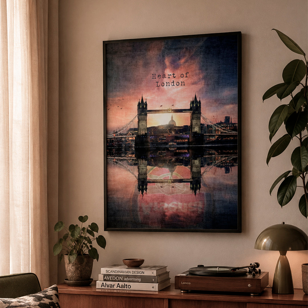 Heart of London - Arsenal poster