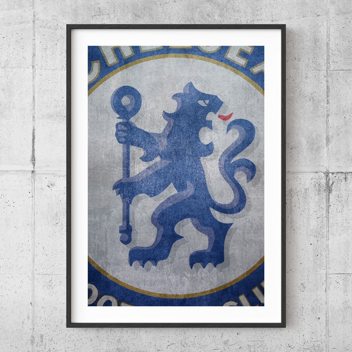 Chelsea Lion Poster