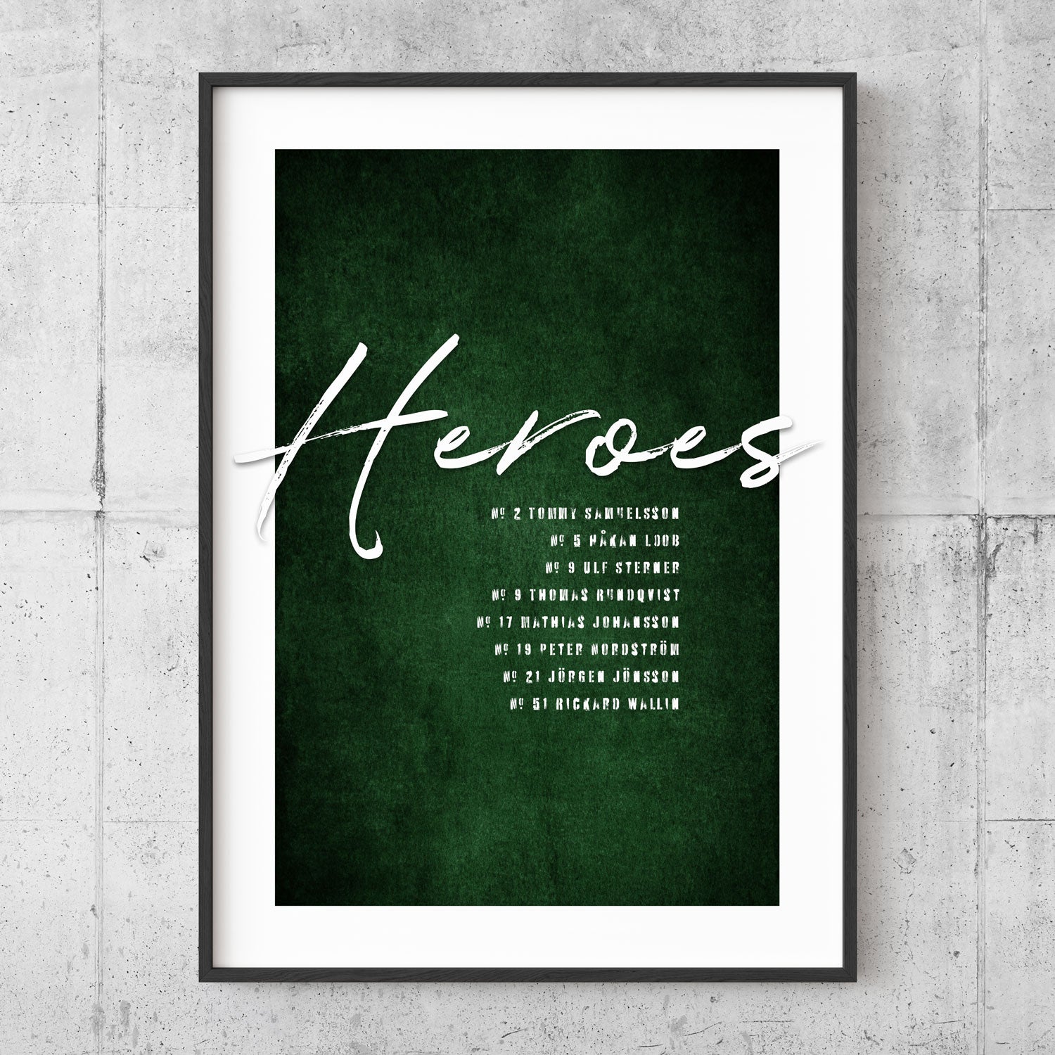 Färjestad Heroes Poster