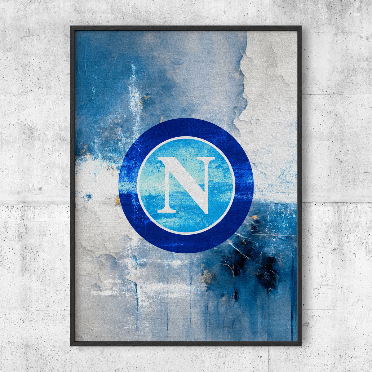 Napoli – Blå Passion på Väggarna