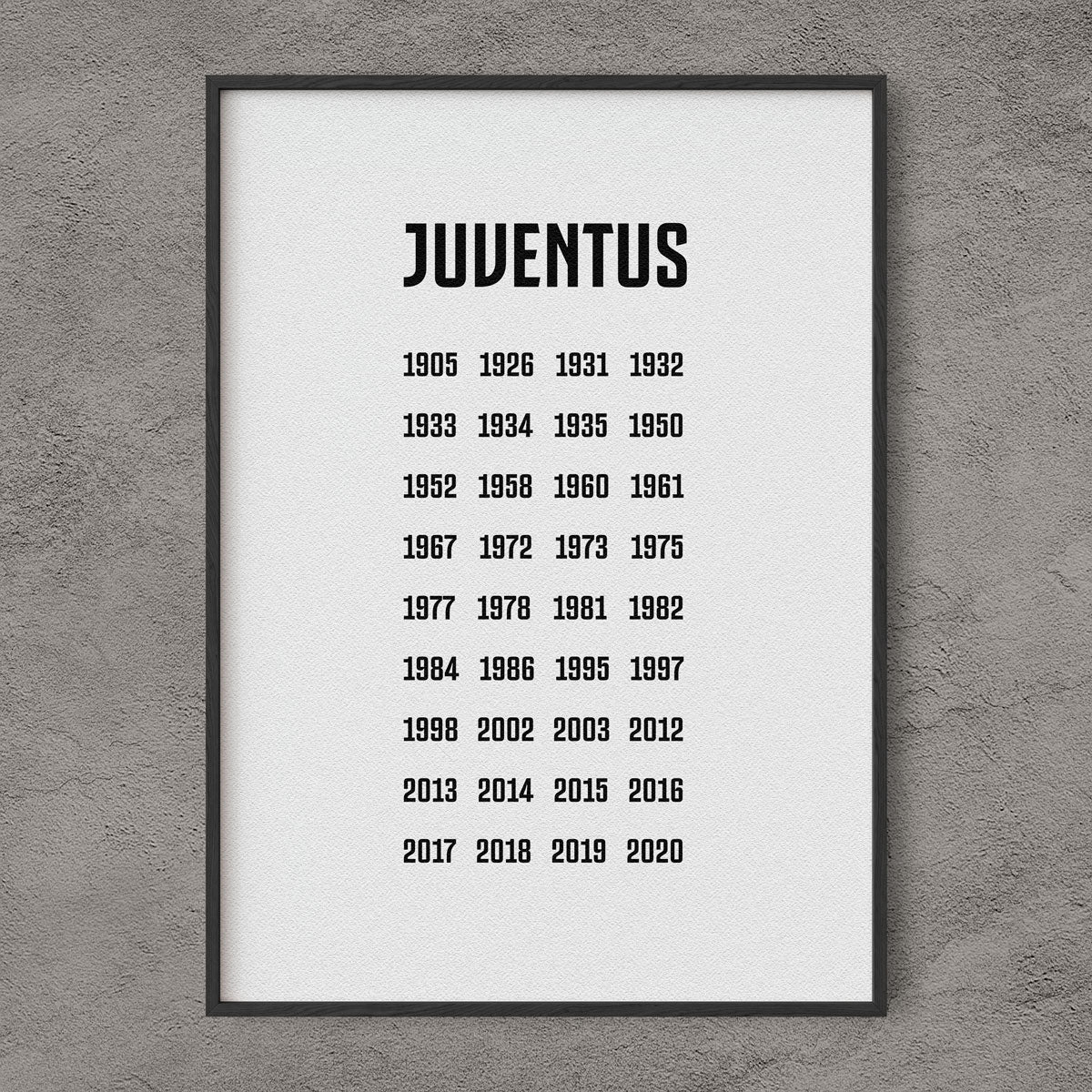 Juventus – Serie A-mestre nogensinde