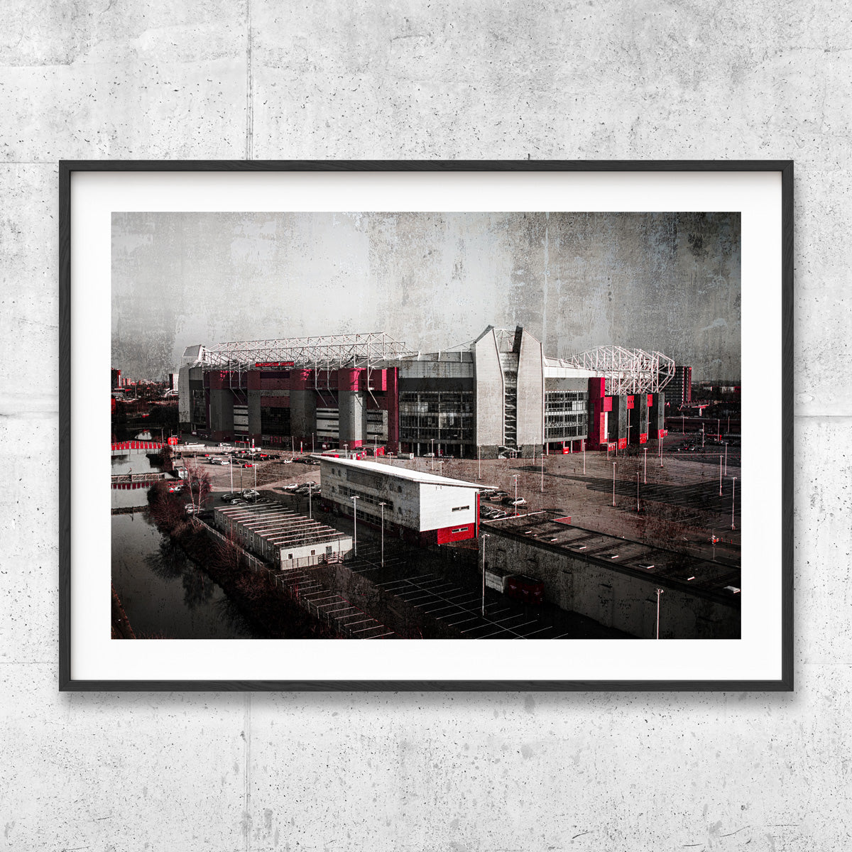 Old Trafford Poster