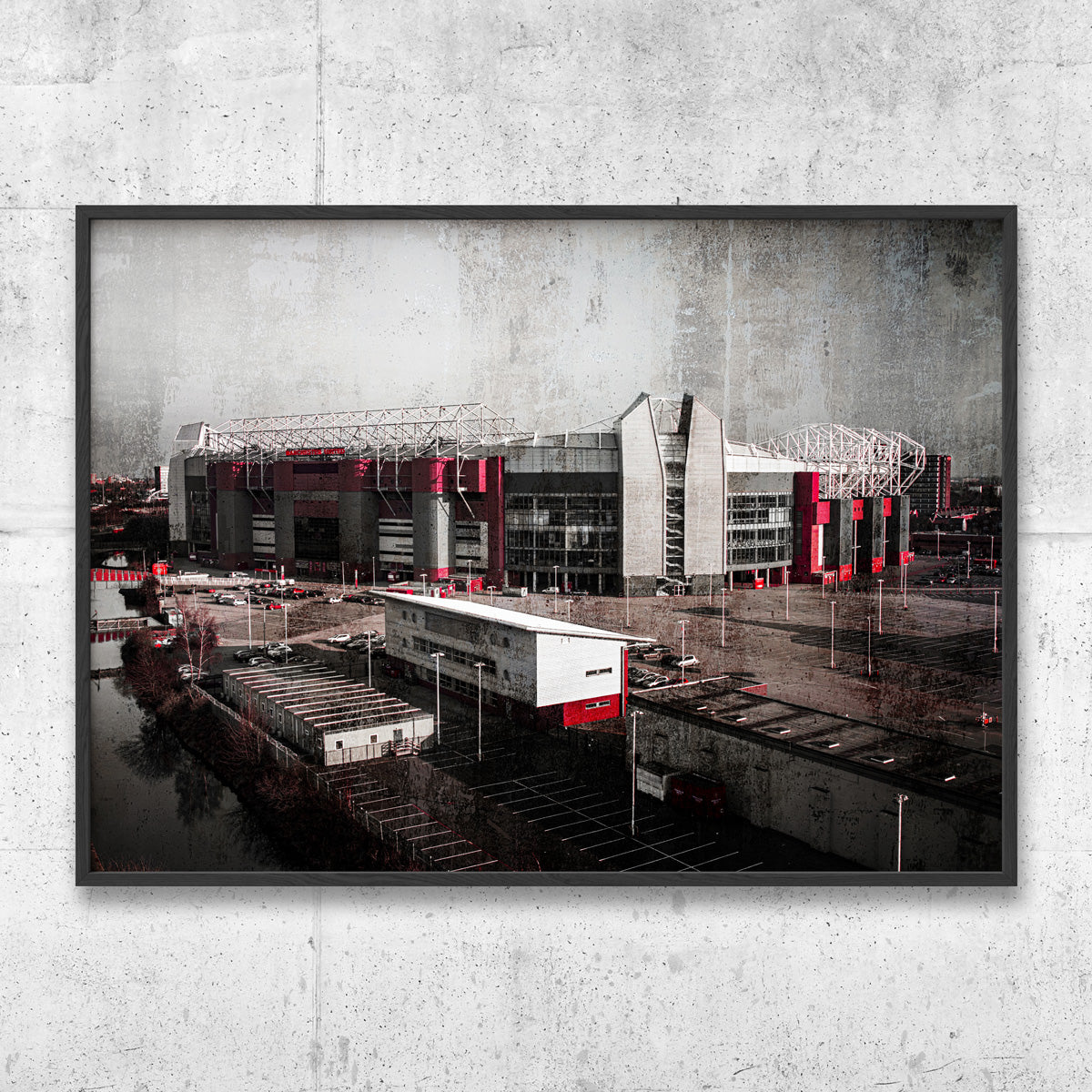 Old Trafford Poster