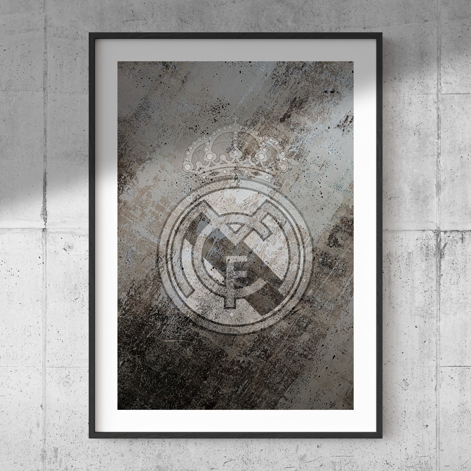 Real Madrid Crest Art