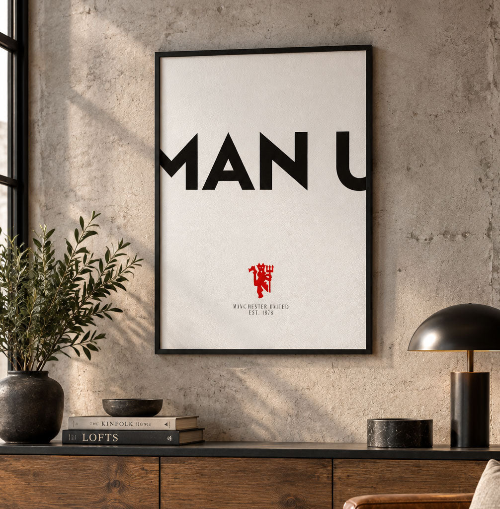 Man U poster