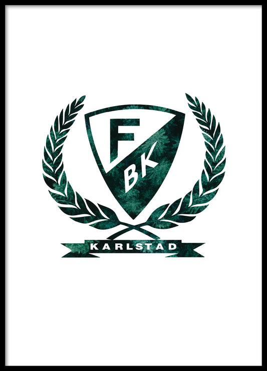 FBK emblem skog grön