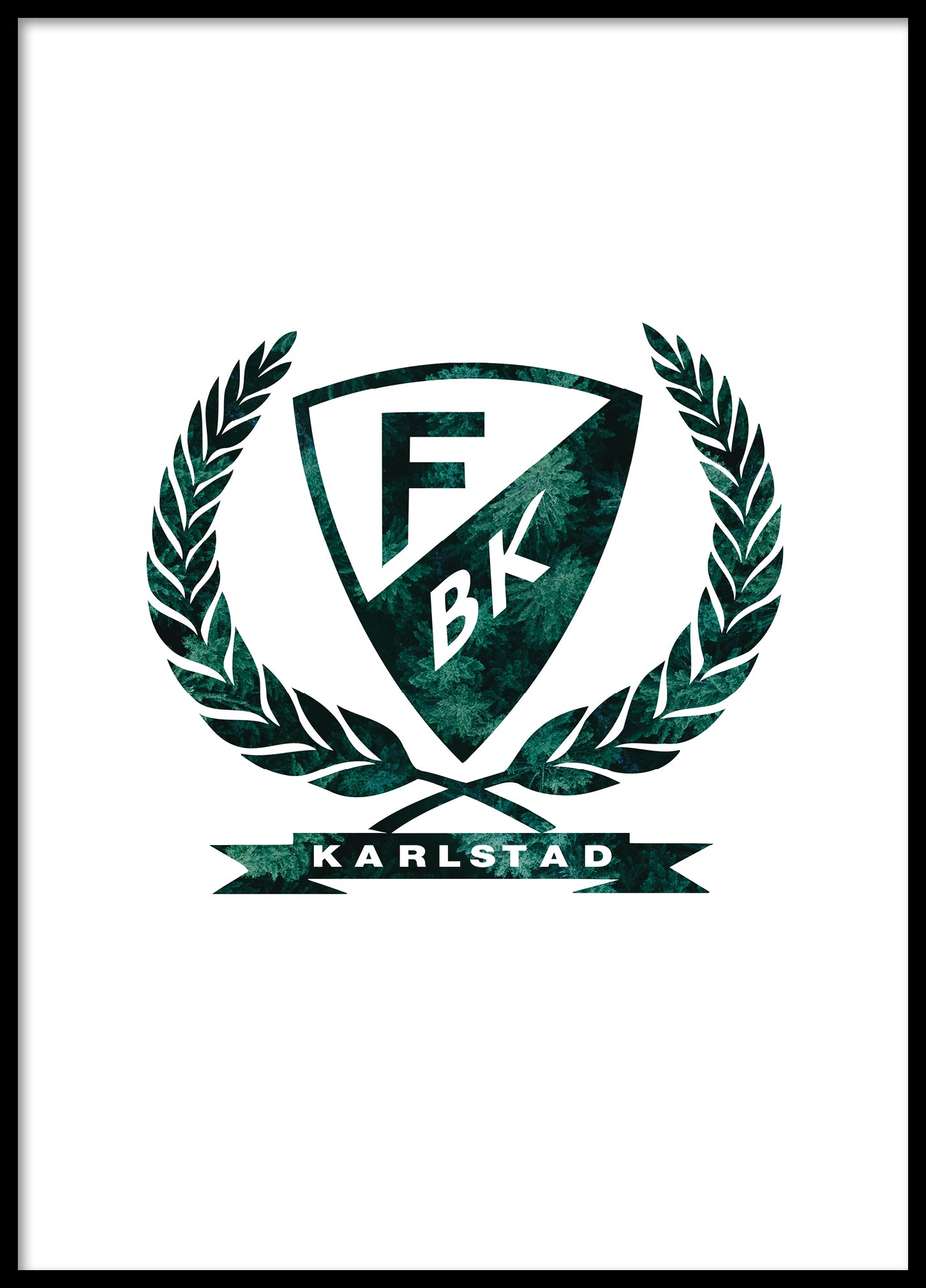 FBK emblem forest green