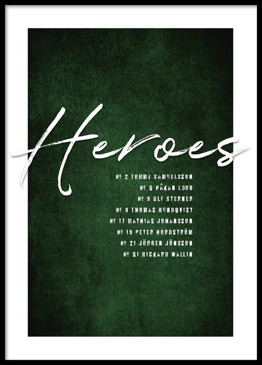 Färjestad Heroes Poster